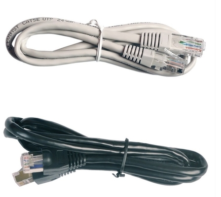 Netz Lan Cable RJ45 8P8C Crystal Head Plug der Kommunikations-cat5e zu rj45 mit Schutz für Computer