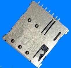 Mikro-Verbindungsstück sIM H1.37mm 6P 7P mit CD-Anschluss