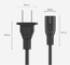 Pin Power Cords With Custom-Länge und -größe ICE52 (RVV) CCC Bescheinigungs-2 für die Audio- und Haushaltsgeräte